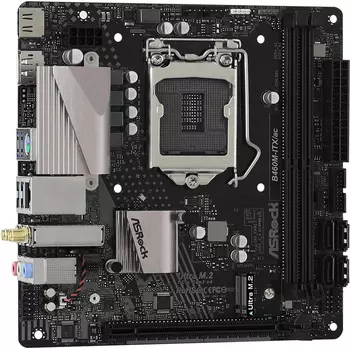 Материнская плата Asrock B460M-ITX/AC Socket LGA1200