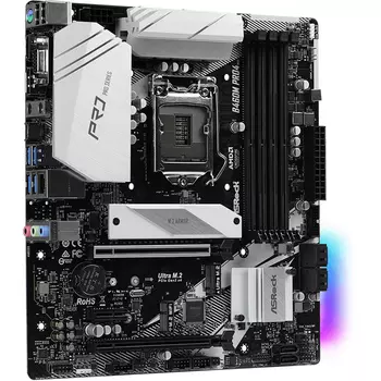 Материнская плата Asrock B460M Pro4 Socket LGA1200