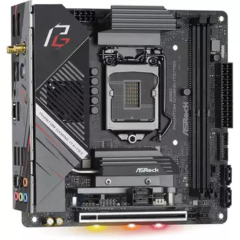 Материнская плата Asrock Z490 PHANTOM GAMING-ITX/TB3 Socket LGA1200