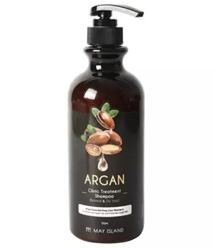 [MAYISLAND] Шампунь для волос с аргановым маслом argan clinic treatment shampoo 750мл.