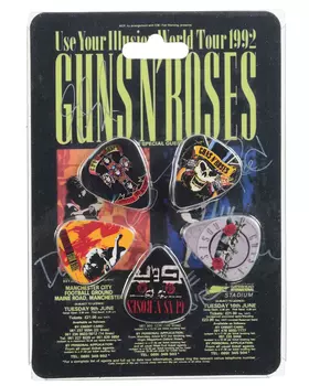 Медиаторы ROCKET GUNS ROSES (0,71мм.) (блистер)