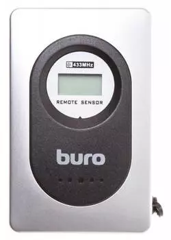 Метеостанция Buro H209G серебристый/черный