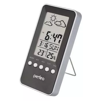 Метеостанция Perfeo Window PF-S002A Black PF_A4863