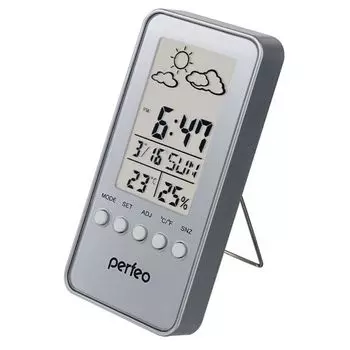 Метеостанция Perfeo Window PF-S002A Silver PF_A4864