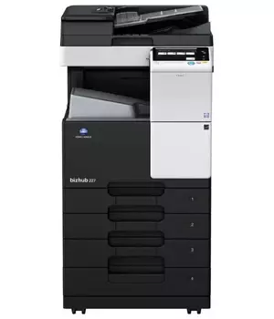 МФУ лазерное Konica-Minolta bizhub 227 (A7AK021/A7AK027)