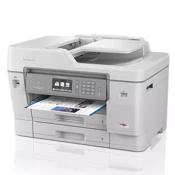 МФУ струйное Brother MFC-J6945DW (MFCJ6945DWRE1) белый/серый