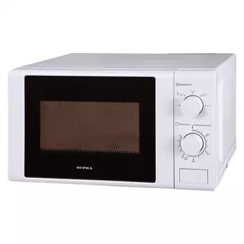 Микроволновая печь Supra 20MW66 20л. 700Вт белый/черный