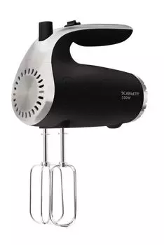 Миксер ручной Scarlett SC-HM40S09 550Вт черный/серебристый