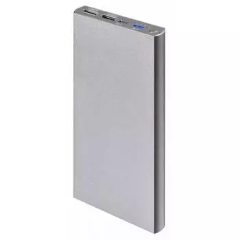 Мобильный аккумулятор Buro RA-12000-AL Li-Pol 12000mAh 2.1A+1A серебристый 2xUSB