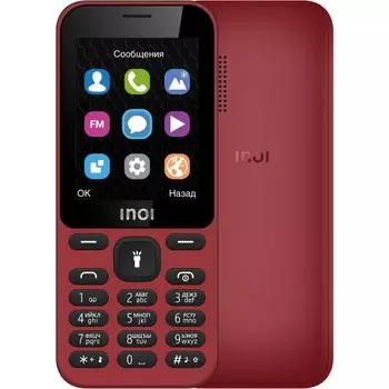 Мобильный телефон INOI 239 Dark Red