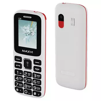 Мобильный телефон MAXVI C26 WHITE RED