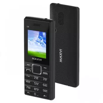 Мобильный телефон Maxvi C9 Black