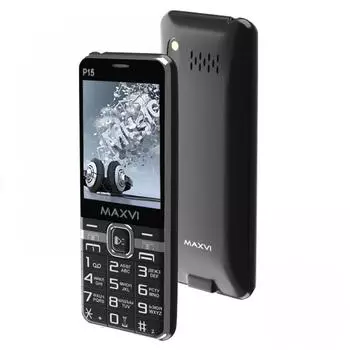 Мобильный телефон Maxvi P15 Black