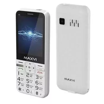 Мобильный телефон MAXVI P3 WHITE (2 SIM)