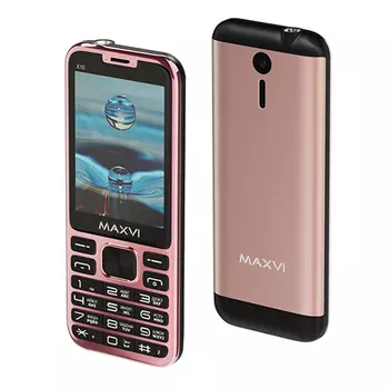 Мобильный телефон Maxvi X10 ROSE GOLD (2 SIM)