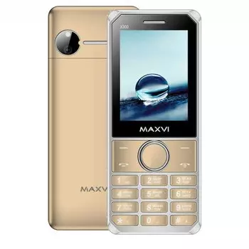 Мобильный телефон Maxvi X300 Gold