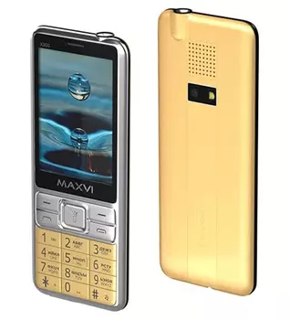 Мобильный телефон MAXVI X900 GOLD (2 SIM)