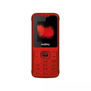 Мобильный телефон Nobby 110 BLACK RED