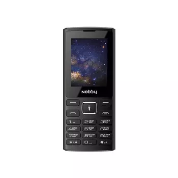 Мобильный телефон Nobby 210 BLACK GREY