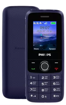 Мобильный телефон Philips Xenium E117 XENIUM BLUE