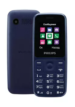 Мобильный телефон Philips Xenium E125 Blue