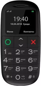 Мобильный телефон Vertex C312 Black