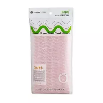 Мочалка для душа (28х90) Dreams Shower Towel 1шт