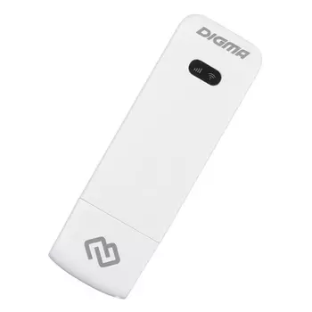 Модем Digma Dongle USB Wi-Fi (DW1961) белый