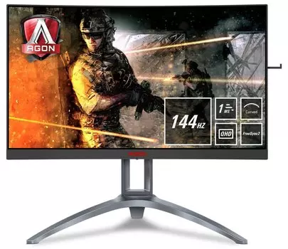 Монитор AOC 27'' AG273QCX Black-Silver