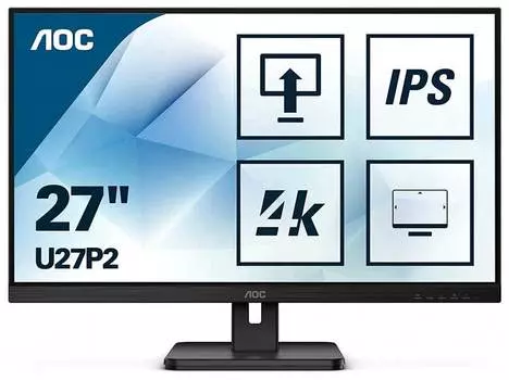 Монитор AOC 27" U27P2CA Black