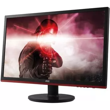 Монитор AOC G2460VQ6 черный/красный