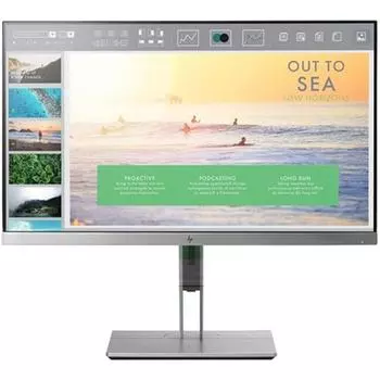 Монитор HP 23" EliteDisplay E233 серебристый матовый (1FH46AA)