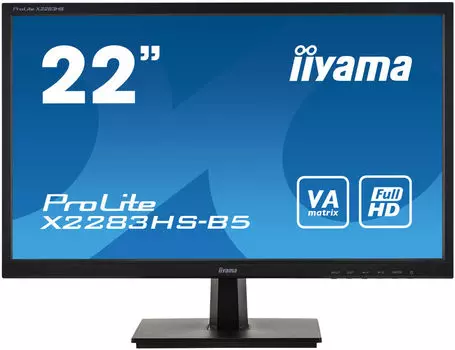 Монитор Iiyama 21.5" X2283HS-B5 черный