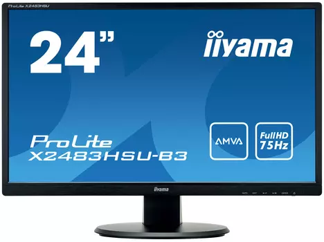 Монитор Iiyama 23.8'' Black X2483HSU-B3