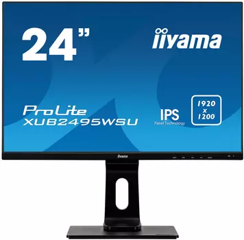 Монитор Iiyama 24.1'' Black XUB2495WSU-B1