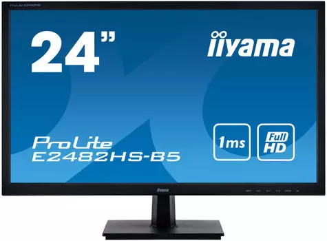 Монитор Iiyama 24" ProLite E2482HS-B5 черный