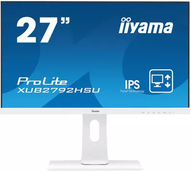 Монитор Iiyama 27" ProLite XUB2792HSU-W1 белый