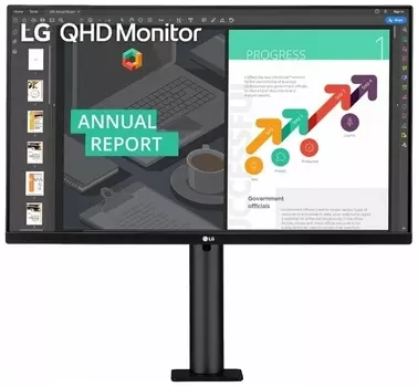 Монитор LG 27" 27QN880-B (27QN880-B.ARUZ) черный