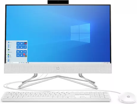 Моноблок HP 22-df0026ur (14P65EA) White