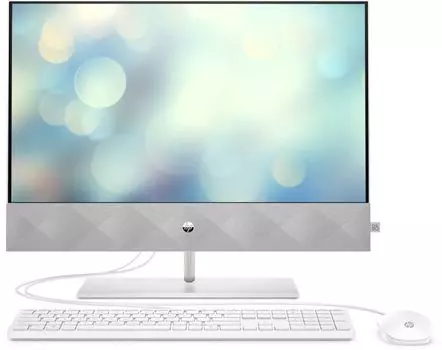 Моноблок HP Pavilion 24-k0005ur (14Q26EA) белый