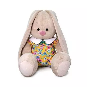 Мягкая игрушка BUDI BASA SidM-382 Зайка Ми в комбинезоне с воротничком 23 см