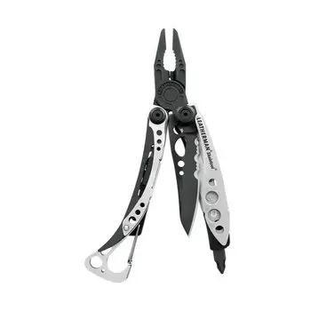 Мультитул Leatherman Skeletool (832629), 9 функций, серебристо-черный