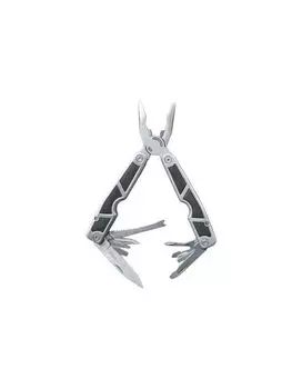 Мультитул Stinger MT-3011BK, серебристо-черный, 10 инструментов, нейлоновый чехол+набор насадок