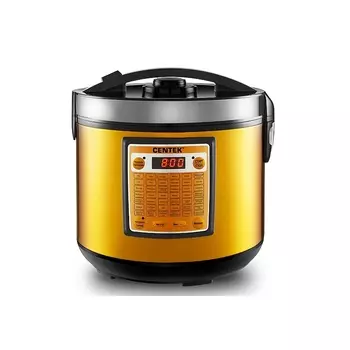 Мультиварка Centek CT-1495 черный-золото
