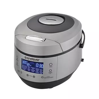 Мультиварка Endever Vita-120 стальной/черный