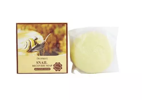 Мыло с улиточным муцином Deoproce Soap Snail 100гр