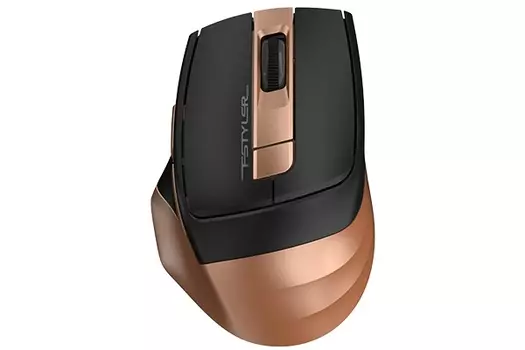 Мышь A4Tech Fstyler FG35 Gold/Black