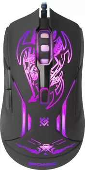 Мышь Defender Bionic GM-250L черный (52250)