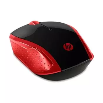 Мышь HP 200 Emprs красный оптическая беспроводная USB (2HU82AA)