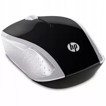 Мышь HP 200 Pk серебристый оптическая беспроводная USB